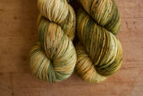 Luna Moth - Fingering Weight 85/15 SW Merino/Nylon High Twist 2-Ply